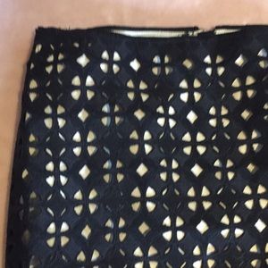 Elie Tahari vintage laser cut skirt